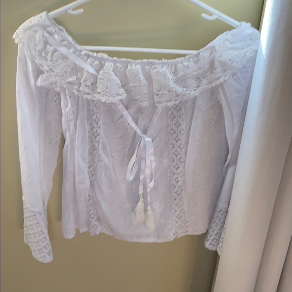 Off the shoulder top